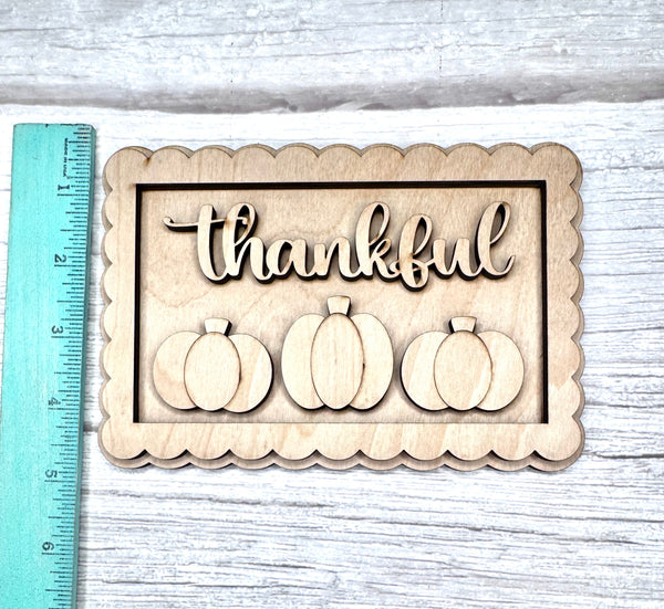 Thankful sign DIY kit