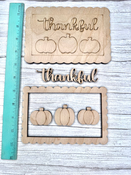 Thankful sign DIY kit