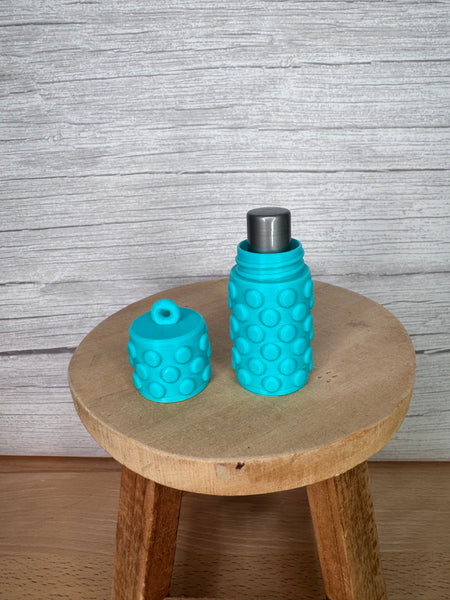 3D printed lip balm holder (turquoise)