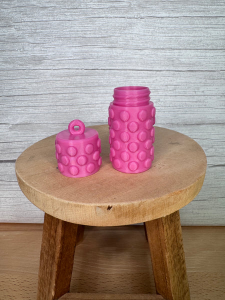 3D printed lip balm holder (pink)