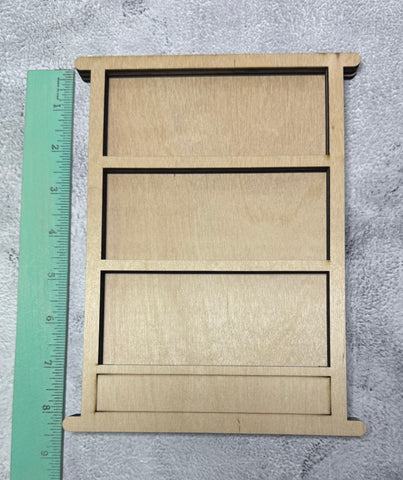 Interchangeable bookcase  BOOKCASE ONLY DIY kit