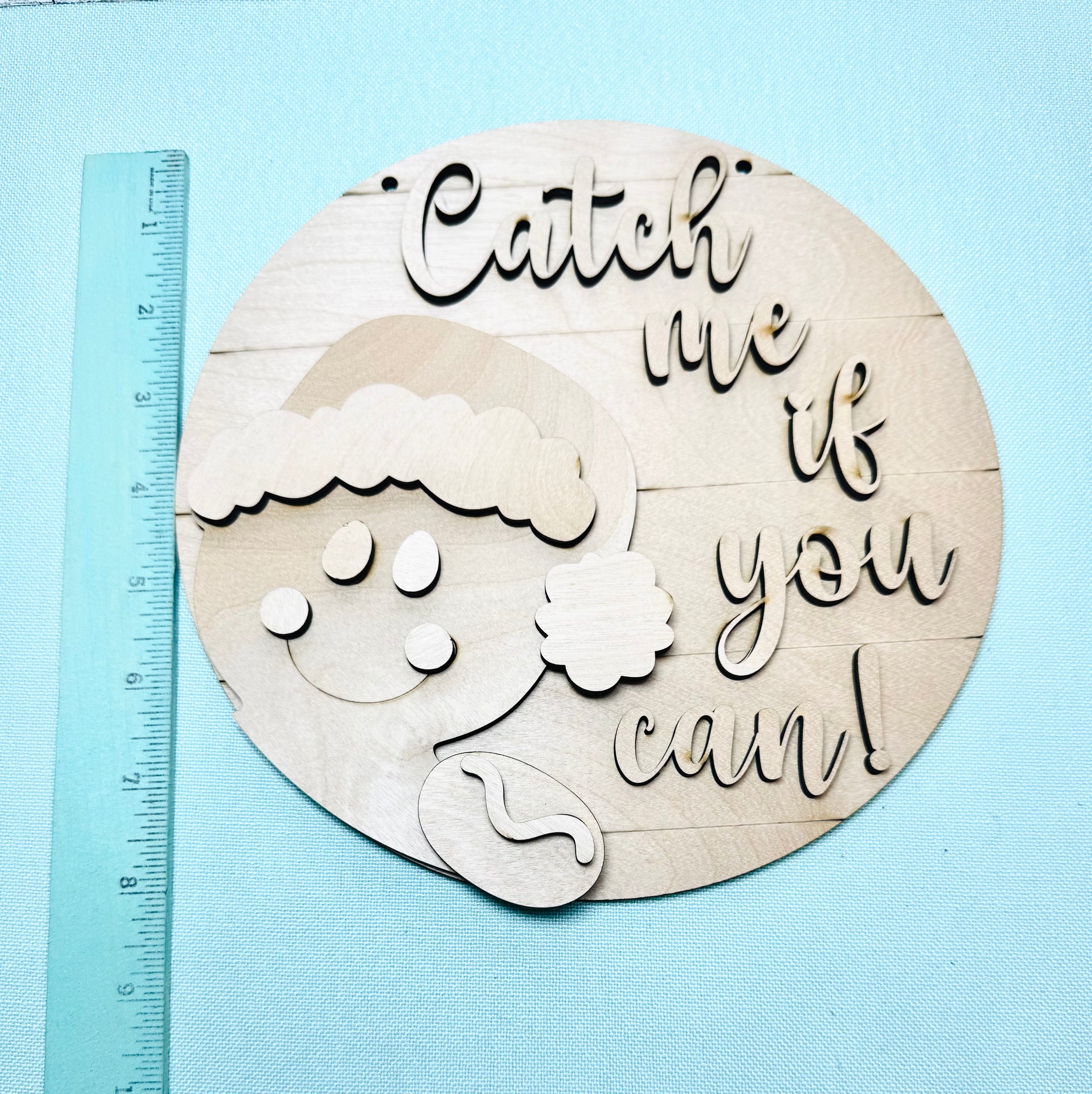 Catch me if you can 8.5 inch sign DIY kit
