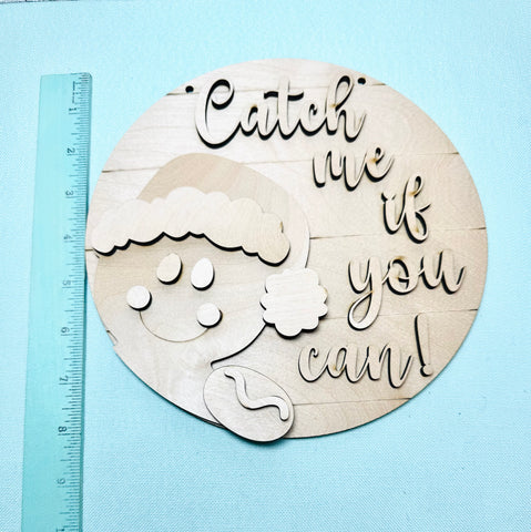 Catch me if you can 8.5 inch sign DIY kit