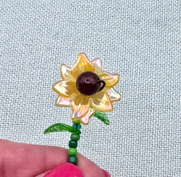 Bead kit for making sunflowers