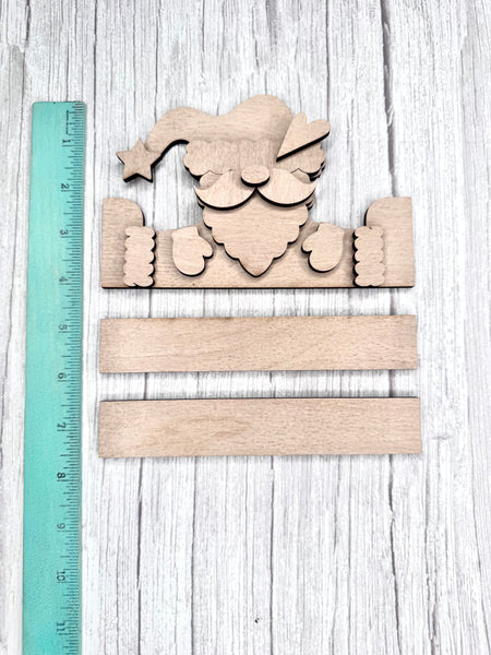 Shelf sitter split Santa DIY kit