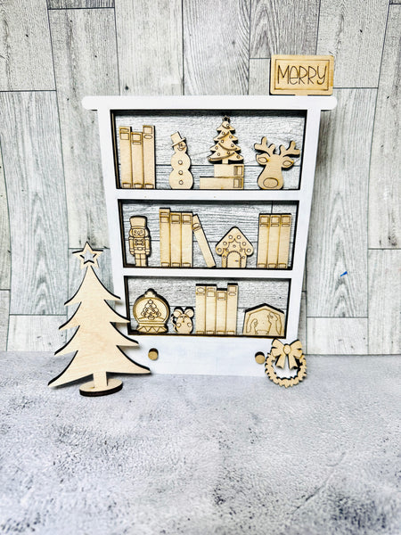 Christmas set for interchangeable bookcase