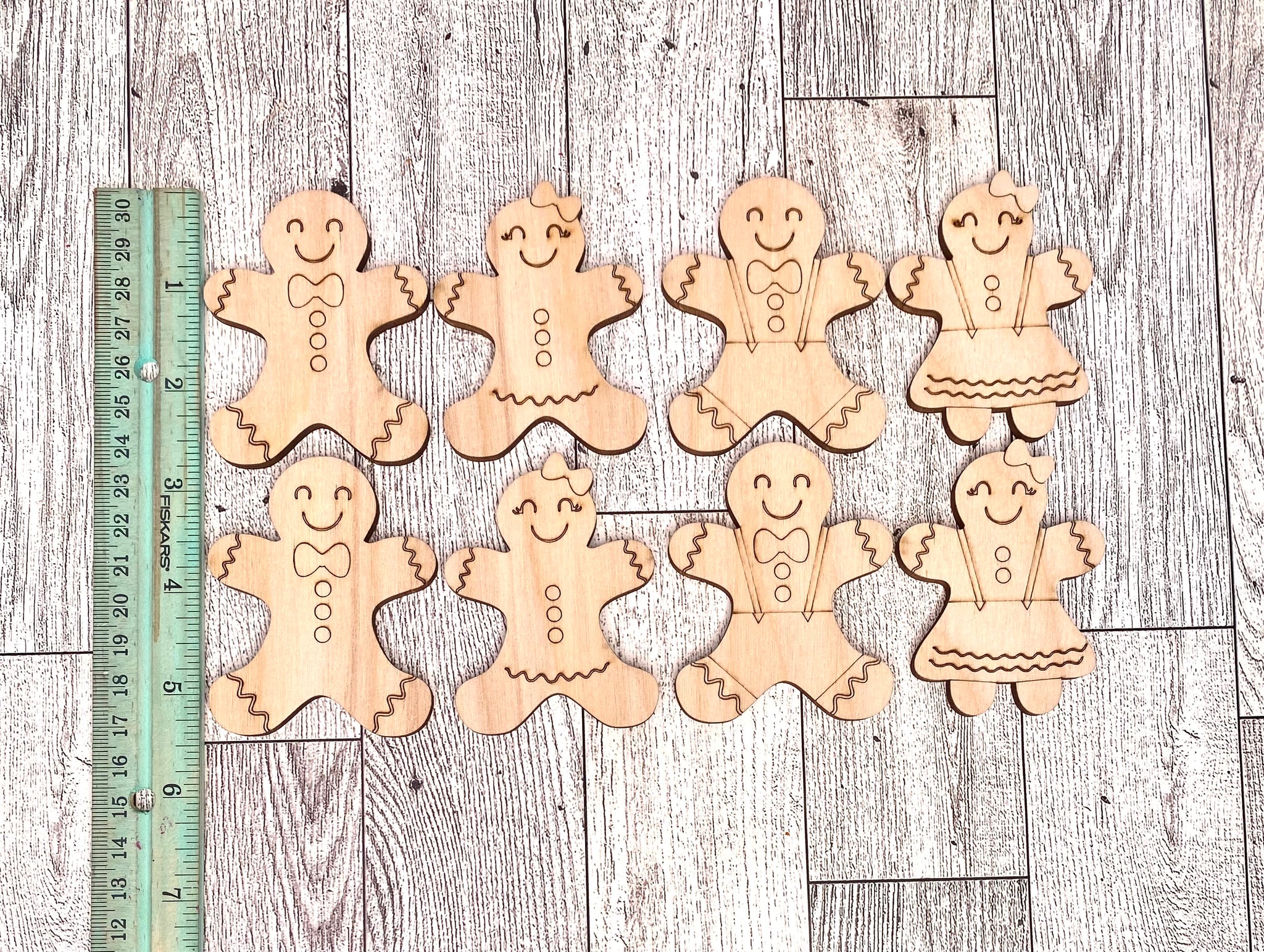 Set of family gingies (8 total)