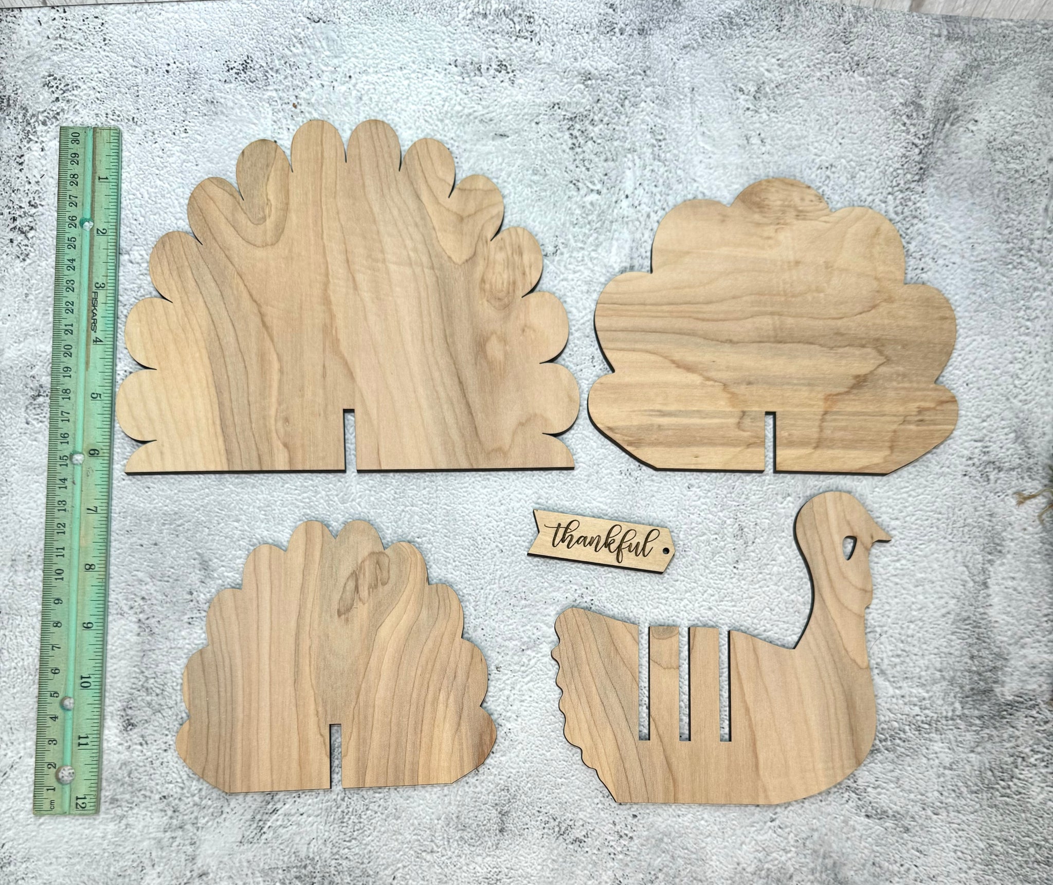 Standing turkey DIY kit