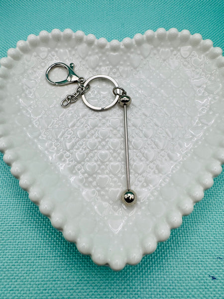 Beadable keychains