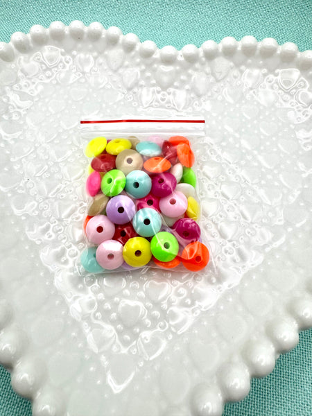 Lentil shaped spacers 2x2 bag