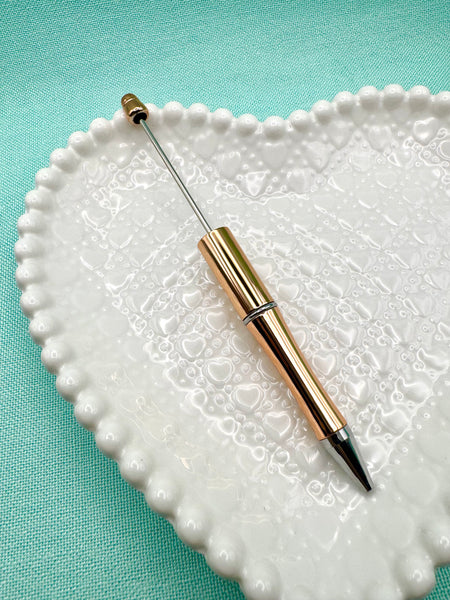 Beadable pen