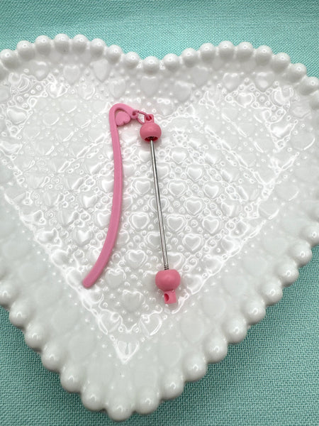 Beadable book mark