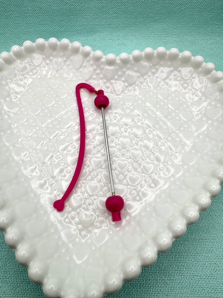 Beadable book mark