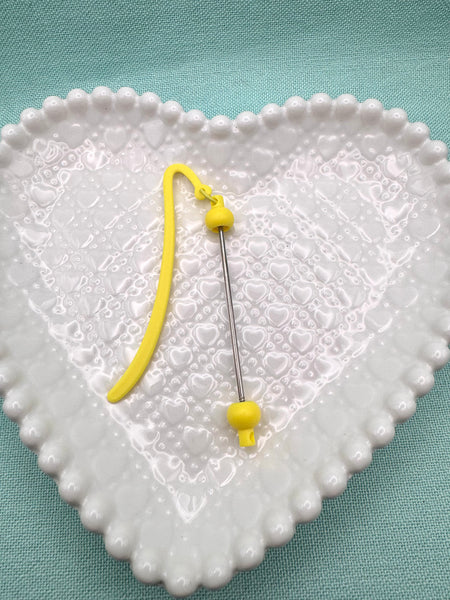Beadable book mark