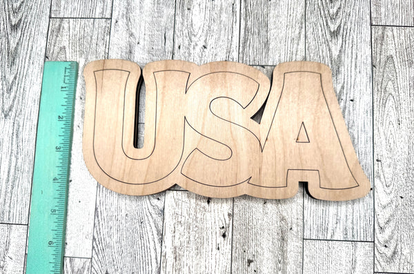 USA DIY sign