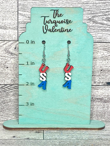 USA earrings