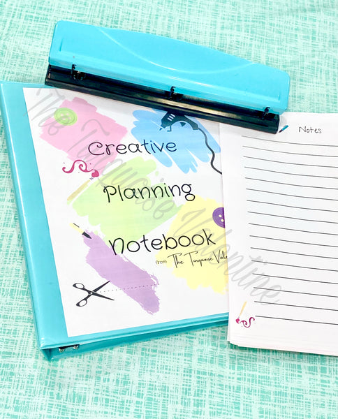 Creative Planning Notebook (digital format)